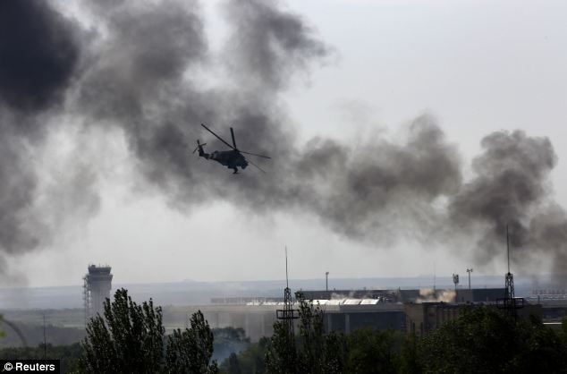 Quân đội Ukraine không kích Donetsk