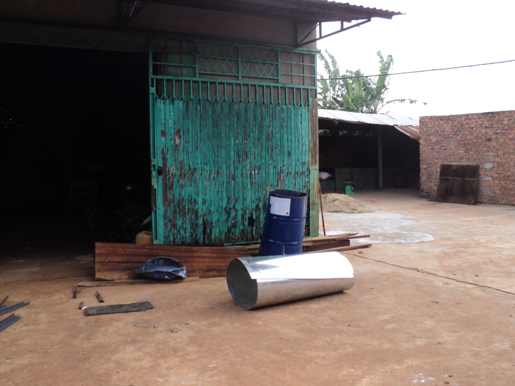 Hiện trường vụ nổ