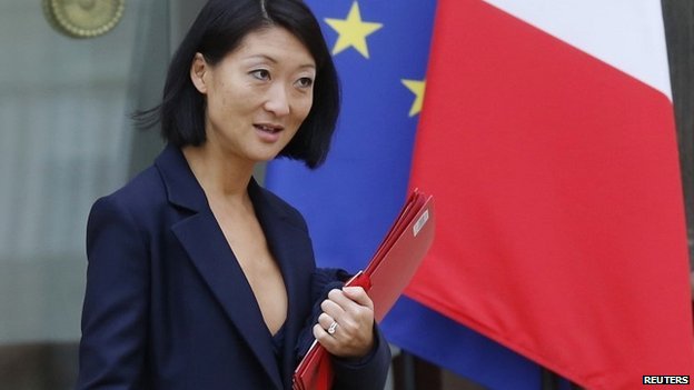 Bộ trưởng Văn h&oacute;a v&agrave; Truyền th&ocirc;ng Ph&aacute;p Fleur Pellerin. Ảnh: Reuters