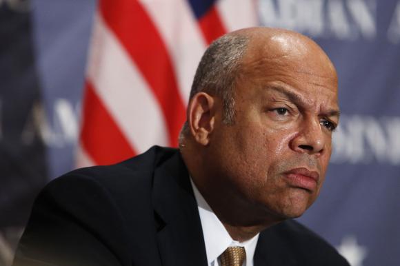 Bộ trưởng An ninh Nội địa Mỹ Jeh Johnson. Ảnh: Reuters