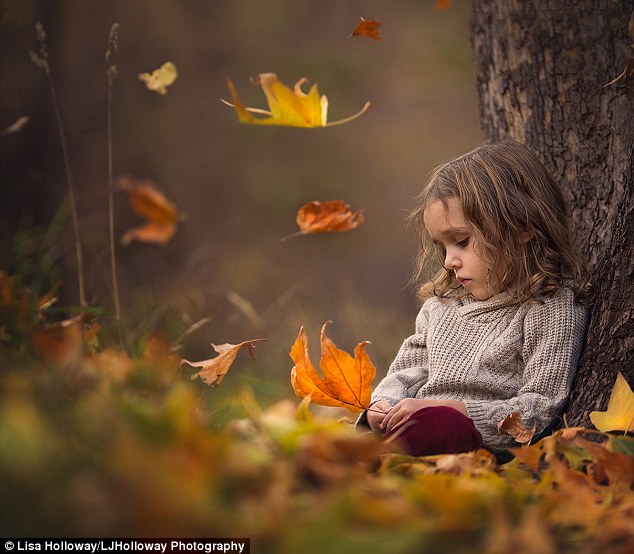 What is he thinking about? Elliott contemplates life beneath the scattered leaves of fall