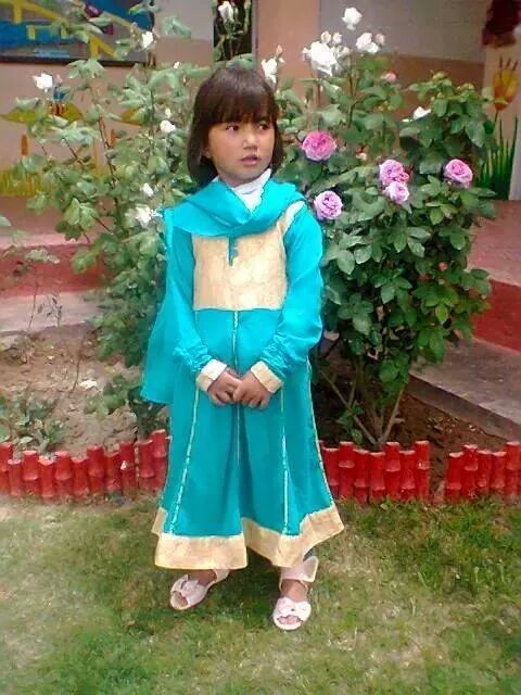 Cô bé Sahar Batool. Ảnh: Twitter