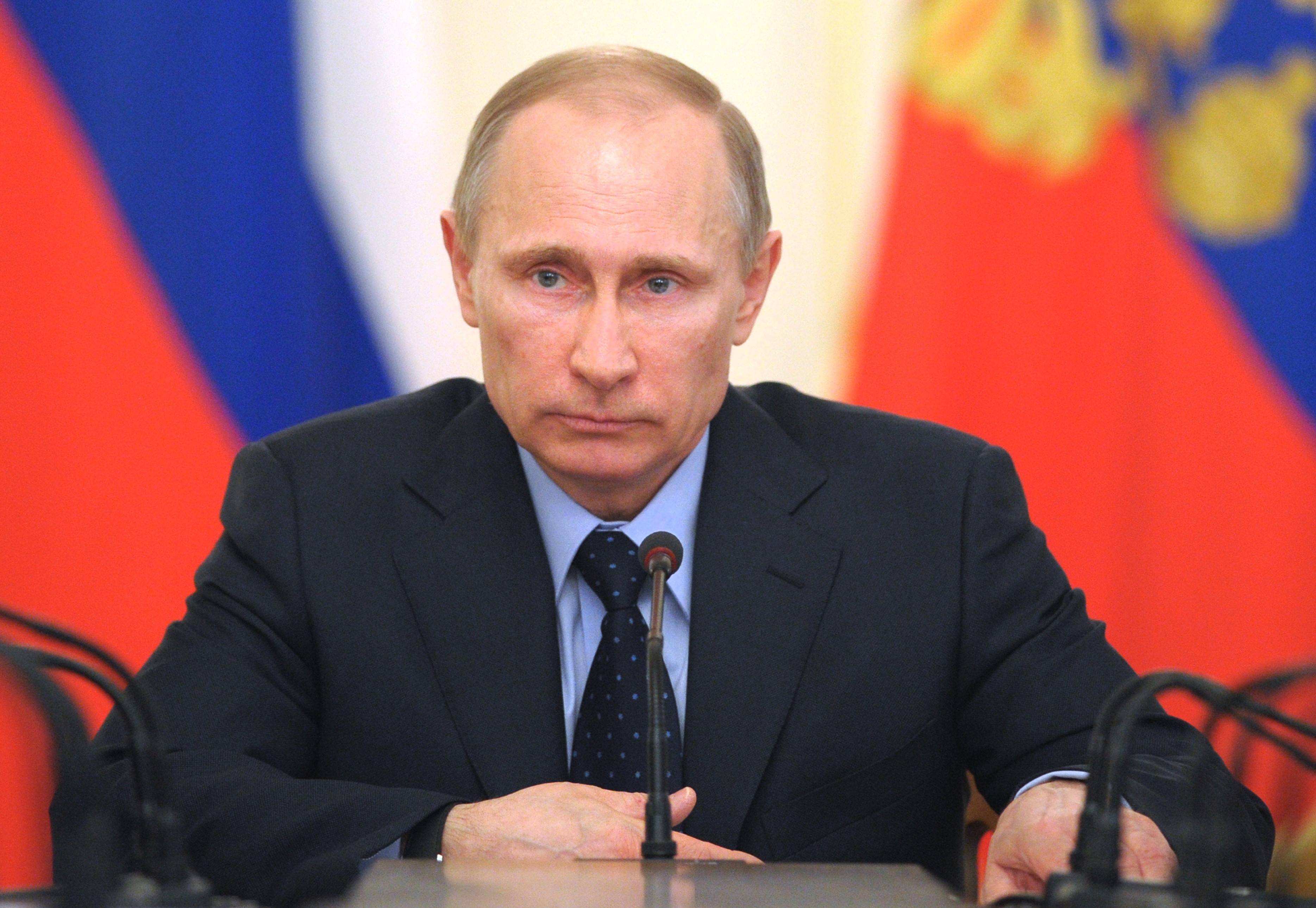 Tổng thống Putin: &ldquo;Những người đấu tranh v&igrave; lẽ phải lu&ocirc;n t&igrave;m thấy vũ kh&iacute;&rdquo;. Ảnh: AP