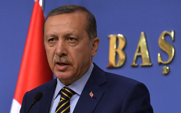 Tổng thống Thổ Nhĩ Kỳ Recep Tayyip Erdogan. Ảnh: AP