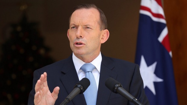 Thủ tướng &Uacute;c Tony Abbott. Ảnh: SMH