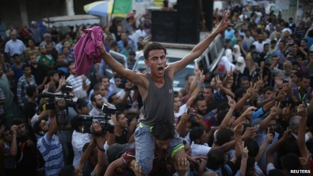 Đổ máu vì nổ súng ăn mừng lệnh ngừng bắn ở Gaza