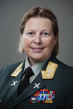 Major General Kristin Lund will become the first woman to ever head a UN Peacekeeping force. PHOTO: Forsvaret