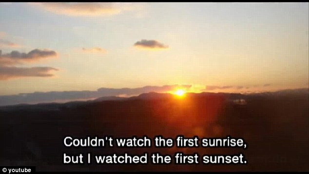 He documents many steps of his epic journey with a video capturing some of his favourite moments