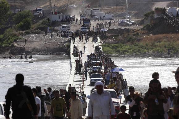 Mỹ phá vây cho người Yazidi ở Iraq