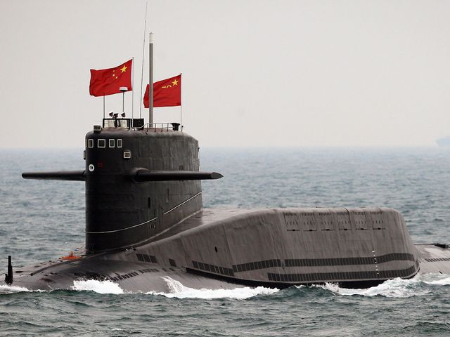 Một t&agrave;u ngầm của Hải qu&acirc;n Trung Quốc. Ảnh: Asia News