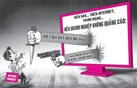 Sức mạnh tống tiền của các diễn đàn “đen”