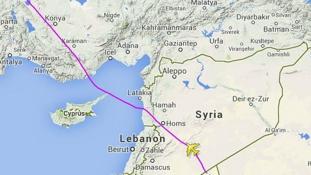 Né Ukraine, Malaysia Airlines bay qua... Syria