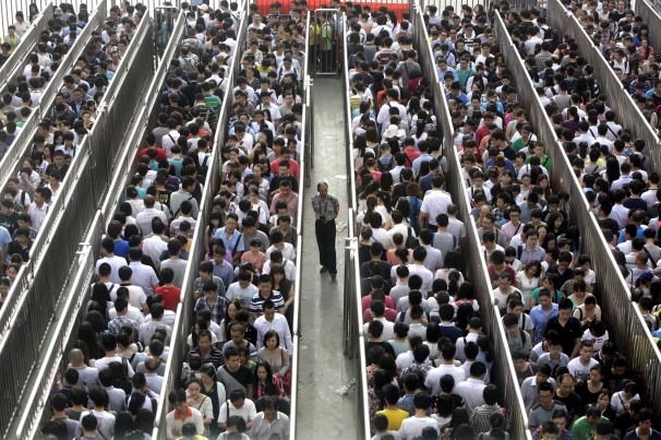 "Địa ngục" tàu điện ngầm Bắc Kinh