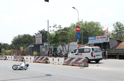 Chết do tai nạn giao thông, bị trộm luôn xe máy