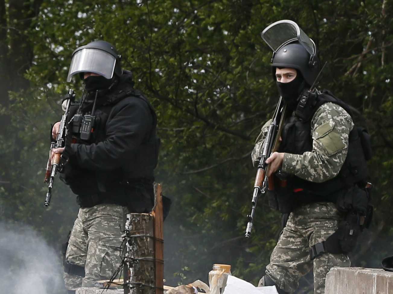Quân Nga cách biên giới Ukraine 1 km