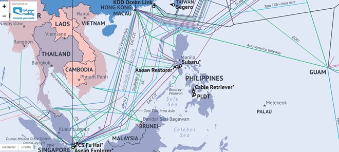 Vì sao Internet VN phụ thuộc vào tuyến cáp AAG?