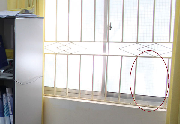 Vị tr&iacute; cửa sổ kẻ gian ph&aacute; để đột nhập