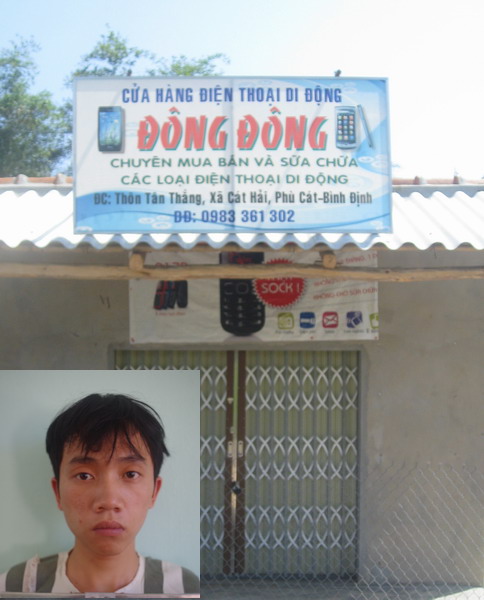 Mắc kẹt trong tiệm vàng 1 ngày, trộm bị người dân phát hiện