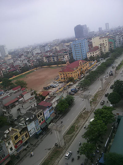 Dự &aacute;n đường sắt đ&ocirc; thị H&agrave; Nội bị đội gi&aacute; th&ecirc;m 339 triệu USD Ảnh: THẾ KHA