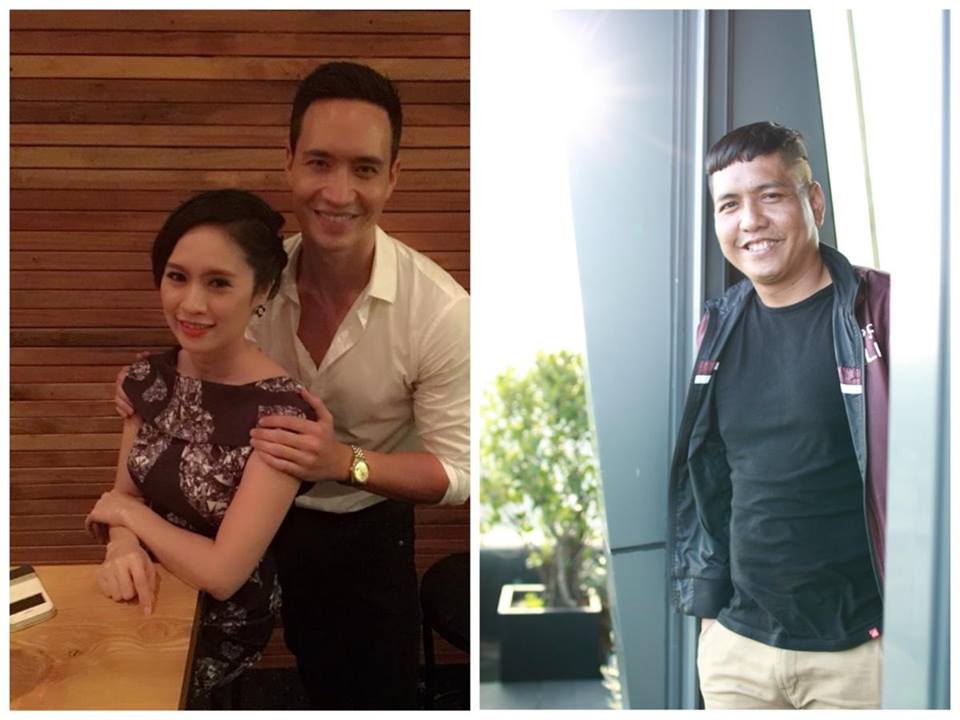 Khi Thanh Thúy chụp hình với Kim Lý, Đức Thịnh than thở: Rồi, chụp hình với 6 múi. Tôi chỉ thiếu 5 múi chứ mấy
