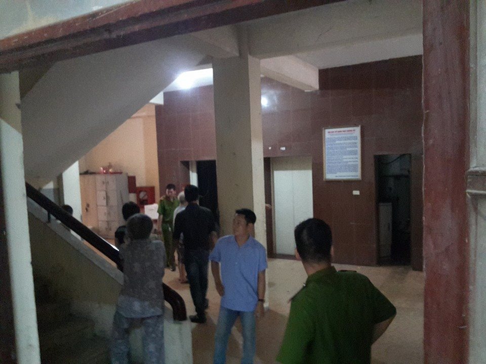 Thang máy hỏng, bảo vệ rơi từ tầng 7 xuống đất tử vong