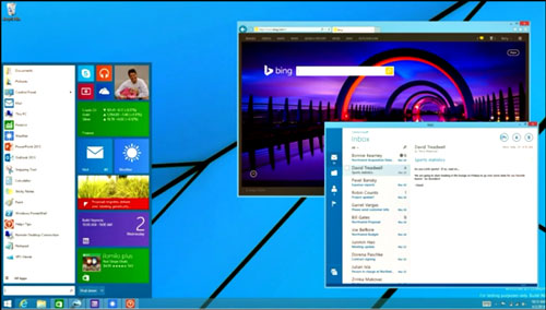Windows sẽ tùy biến theo thiết bị
