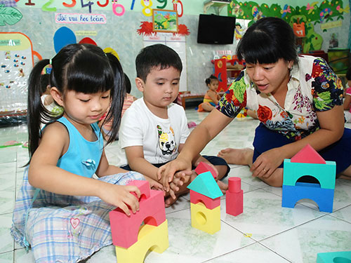 Chỉ 21% trẻ dưới 3 tuổi đến trường