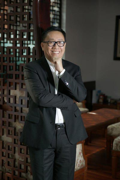 &Ocirc;ng Nguyễn L&acirc;m Vi&ecirc;n được vinh danh l&agrave; &ldquo;Doanh nh&acirc;n dẫn đầu của ASEAN kinh doanh tại Trung Quốc&rdquo;. (Ảnh do Vinamit cung cấp)