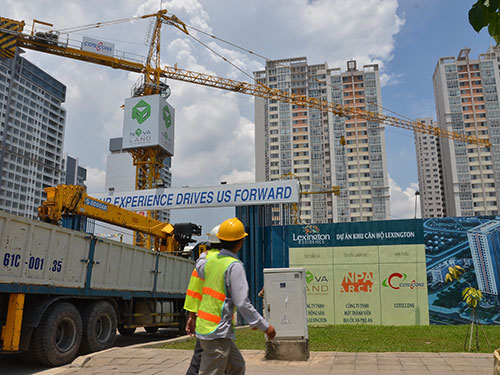 Tập đoàn NovaLand đã mua lại dự án Lexington Residence ở quận 2, TP HCM của một nhà đầu tư khác Ảnh: Tấn ThạnH