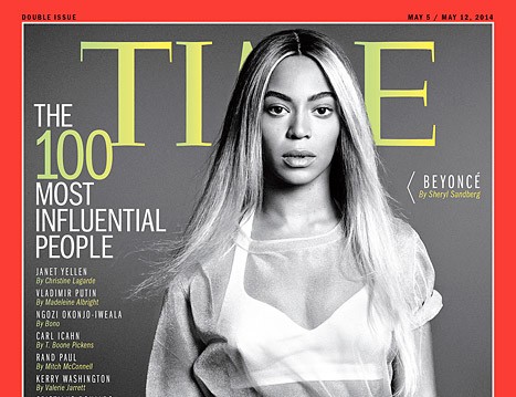Beyonce vào tốp 100 người ảnh hưởng nhất thế giới
