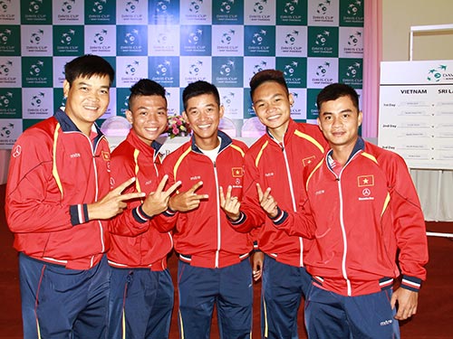 Vòng tranh suất trụ hạng Davis Cup: Việt Nam tự tin
