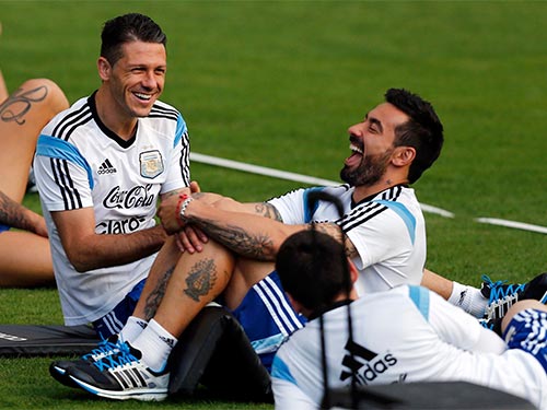 Đội Đức mạnh ở hàng công nhưng hàng thủ Argentina không để lọt lưới trong 3 trận gần đây nhấtẢnh: REUTERS