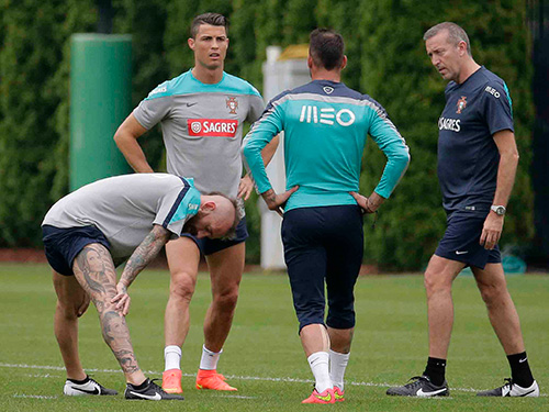 Hồi hộp với chấn thương của Ronaldo