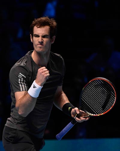 Murray thắp lại hy vọng vào bán kết sau khi đã loại Raonic Ảnh: REUTERS
