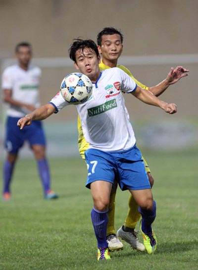 Minh Vương là một trong hai cầu thủ sẽ được bổ sung vào thành phần U19 Việt Nam dự giải
Ảnh: HẢI ANH