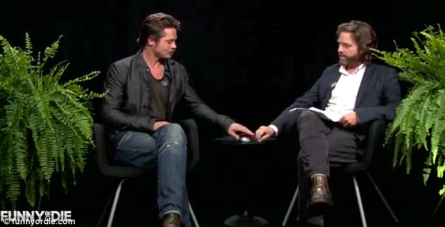 Brad Pitt v&agrave; danh h&agrave;i Zach Galifianakis