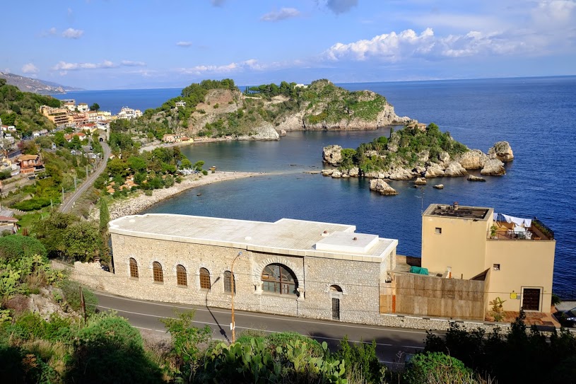 Một g&oacute;c thị trấn Pozzalo ở đảo Sicily