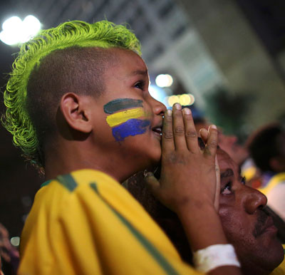 Brazil thua Đức: Như một thảm họa quốc gia