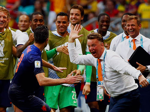 Công đầu thuộc về thầy Van Gaal!