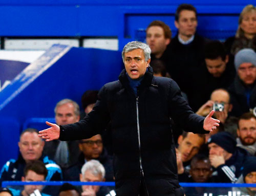 HLV Mourinho chưa thắng được trận n&agrave;o tr&ecirc;n s&acirc;n St James Park của Newcastle trong khu&ocirc;n khổ Giải Ngoại hạng Anh  Ảnh: REUTERS