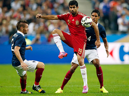 Diego Costa vẫn vô duyên với đội tuyển