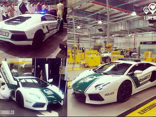 Sang như cảnh sát Dubai