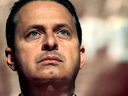 Lãnh đạo Đảng Xã hội chủ nghĩa (PSB) Eduardo Campos. Ảnh: Folhapress