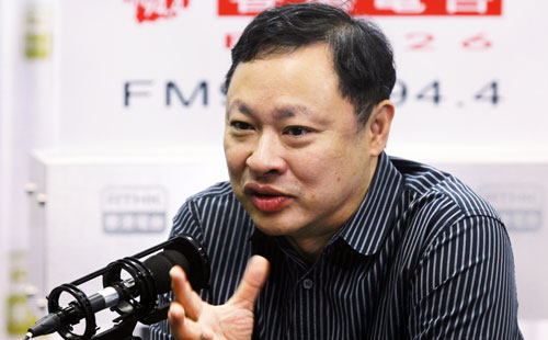 Benny Tai, người đồng sáng lập phong trào Chiếm lĩnh trung tâm Ảnh: SCMP