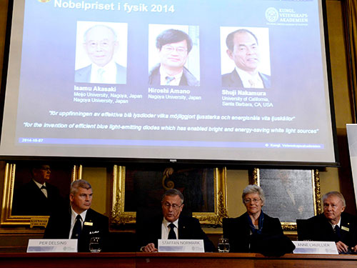 Nobel Vật lý cho nguồn chiếu sáng tiết kiệm