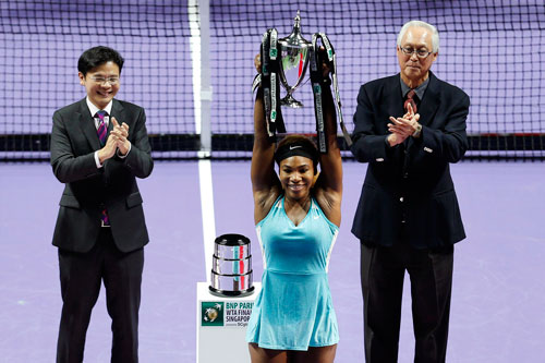 Chưa ai cản được Serena