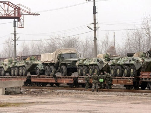 Ukraine chuẩn bị tập trận