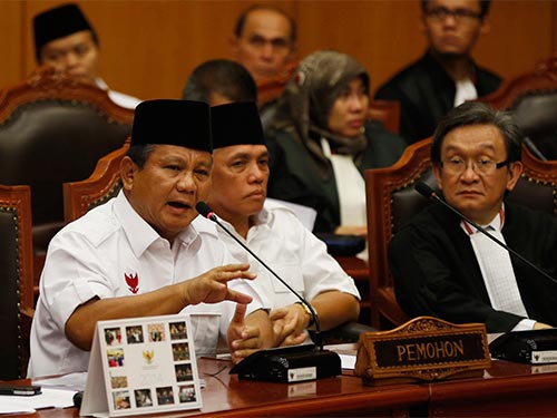 Indonesia phân xử kết quả bầu tổng thống