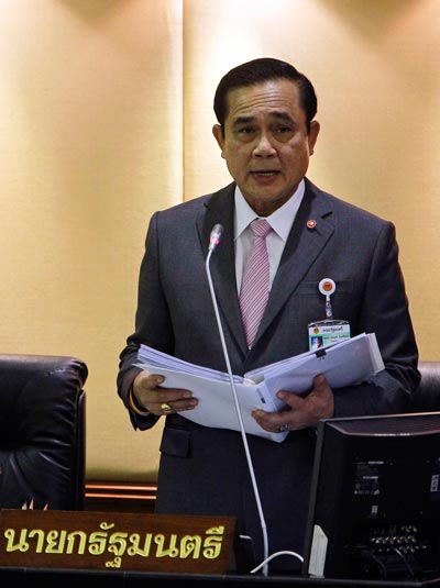 Thủ tướng Thái Lan Prayuth Chan-ocha. Ảnh: REUTERS