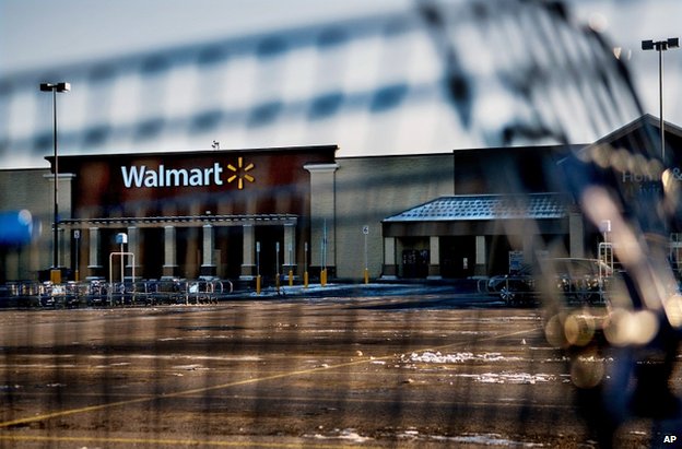 Cửa hàng Wal-Mart ở thị trấn Hayden. Ảnh: AP